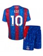 Crystal Palace Eberechi Eze #10 Hjemmedraktsett Barn 2024-25 Korte ermer (+ bukser)